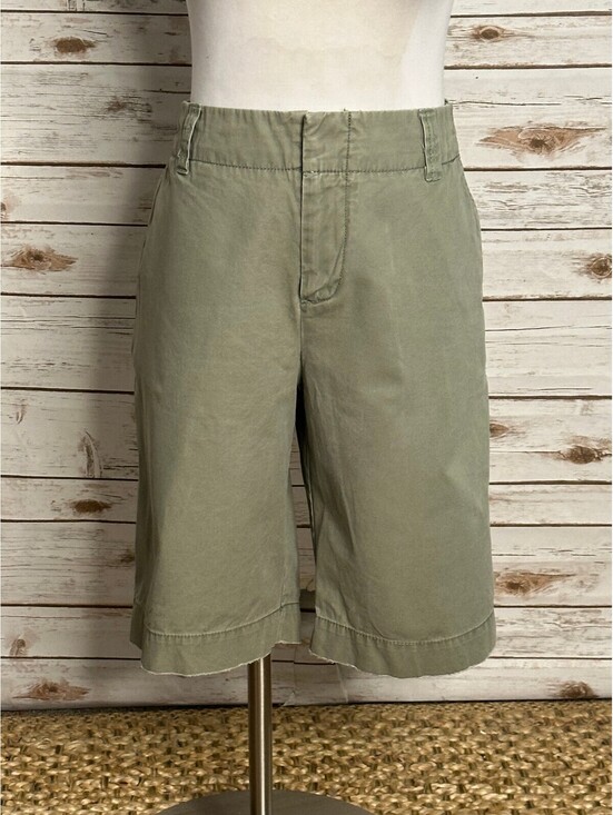 GAP Pants - GAP Favorite Chino olive green cotton bermuda shorts Size 16